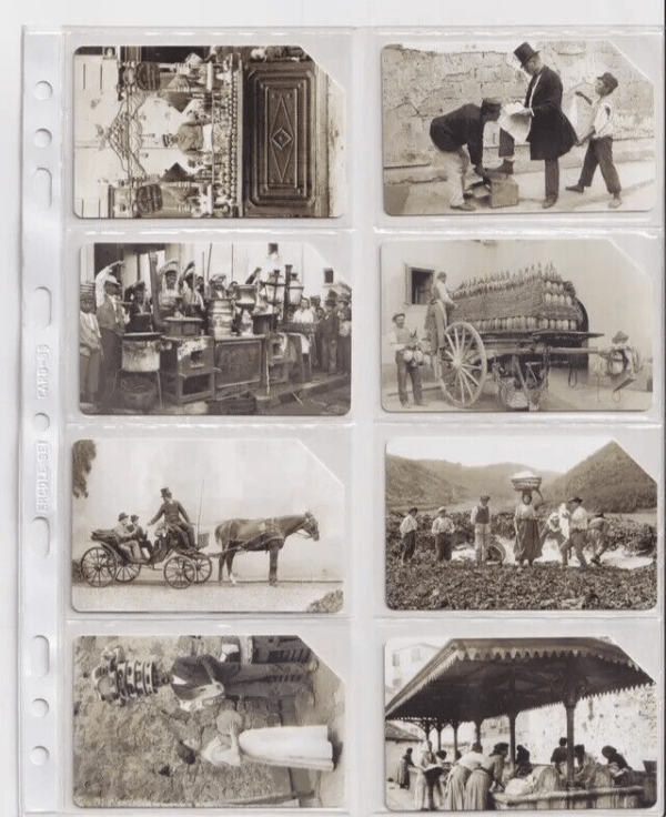 Serie Antichi Mestieri - schede telefoniche