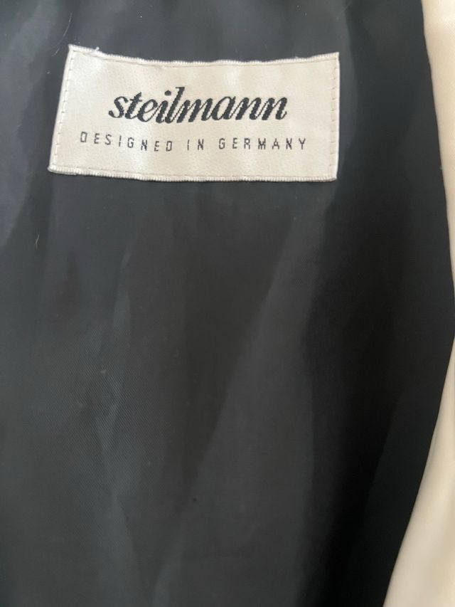 Chaqueta elegante Stralmann azul y beige