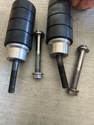 Topes anticaída Triumph Street Triple