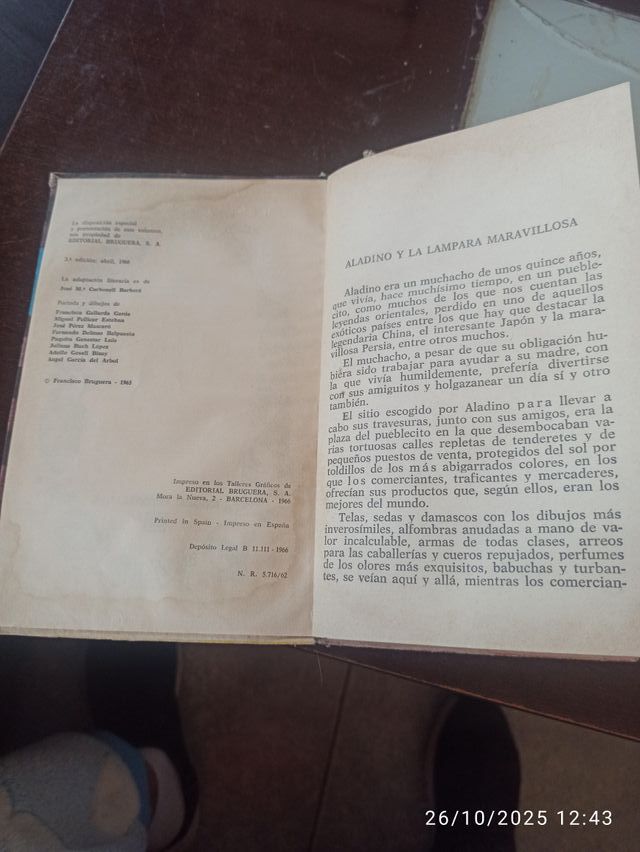 ALADINO Y LA LAMPARA MARAVILLOSA