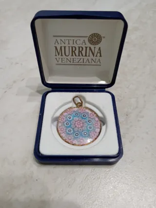 Ciondolo Antica Murrina Veneziana con certificato