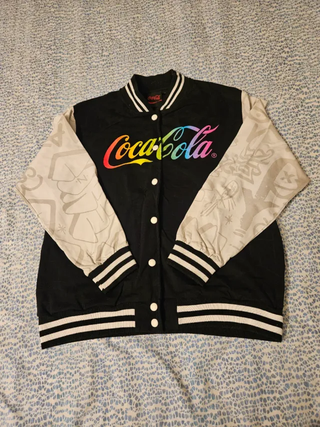 Giacca modello College Coca Cola taglia M