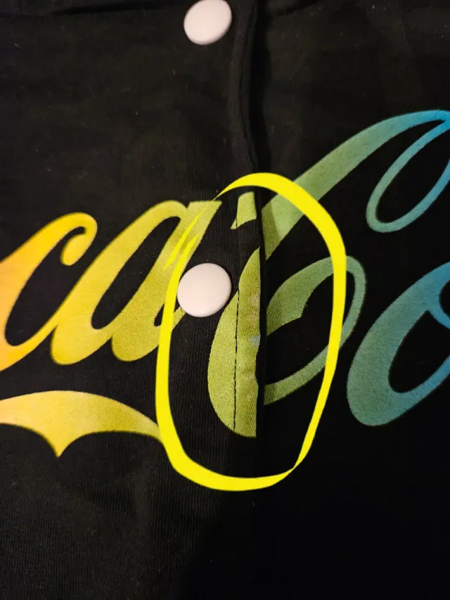 Giacca modello College Coca Cola taglia M