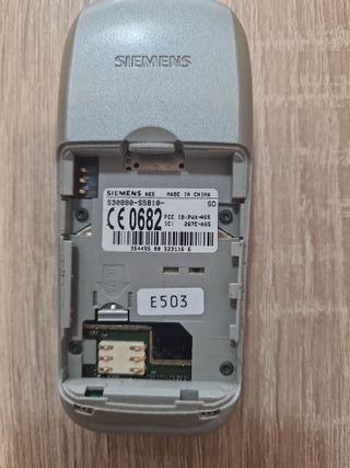 Teléfono Siemens A65 Plata
