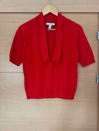 Suéter Liz Claiborne Rojo Talla M