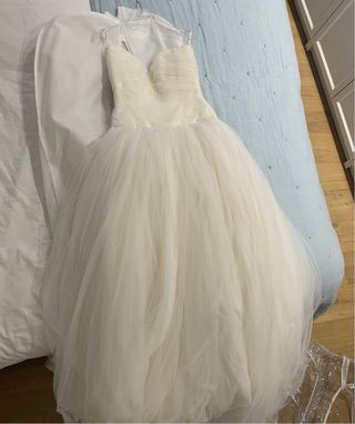 Vestido de Novia Reem Acra Blanco