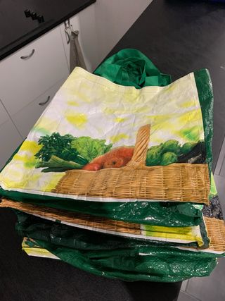 6 Bolsas de Rafia Mercadona