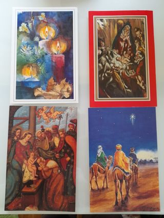 Postales Tarjetas de Navidad Christmas Vintage