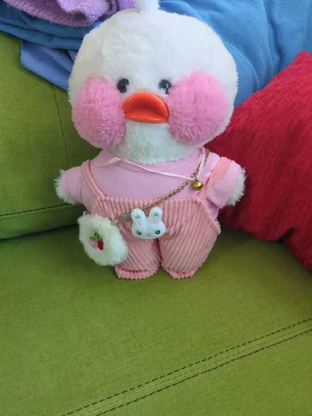 Muñeco Lalafanfan Kawaii con Ropa