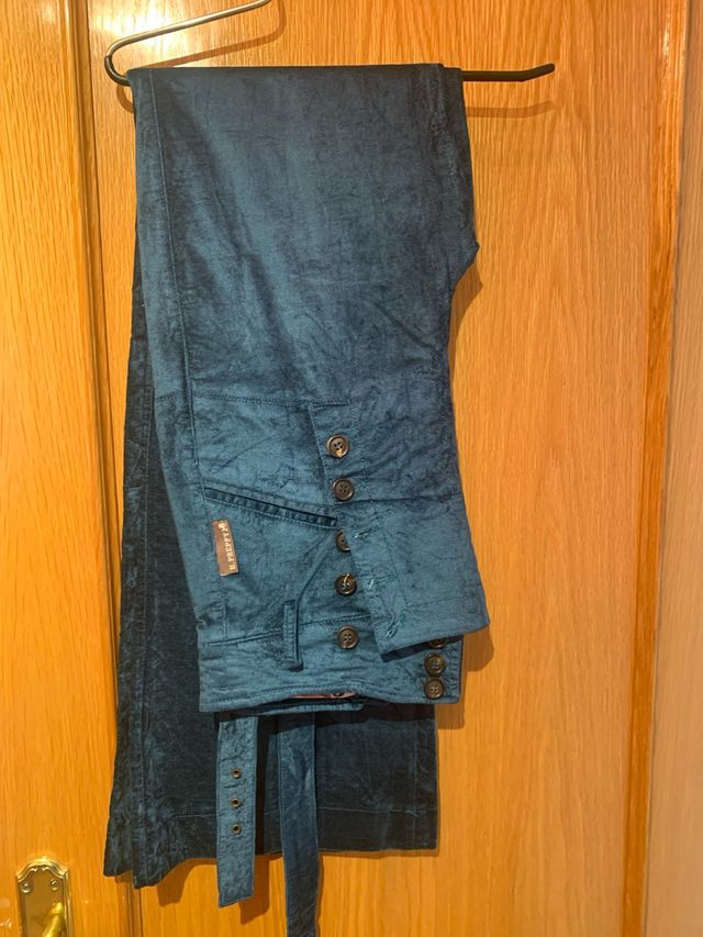 Pantalones Highly Preppy Azul Teal
