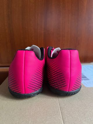 Zapatillas fútbol sala Adidas niño/niña rosa