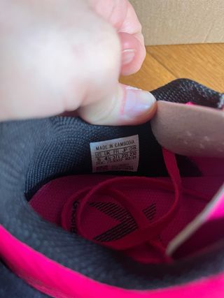 Zapatillas fútbol sala Adidas niño/niña rosa