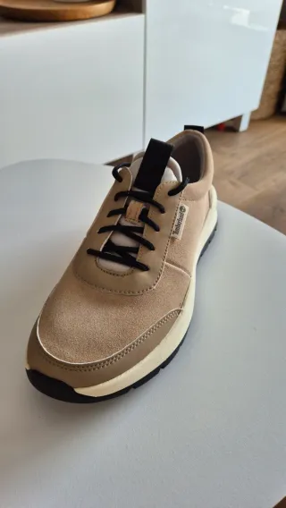 Bambas Timberland beige talla 40