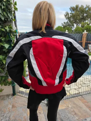 Chaqueta Moto Cordura Talla M con Protecciones