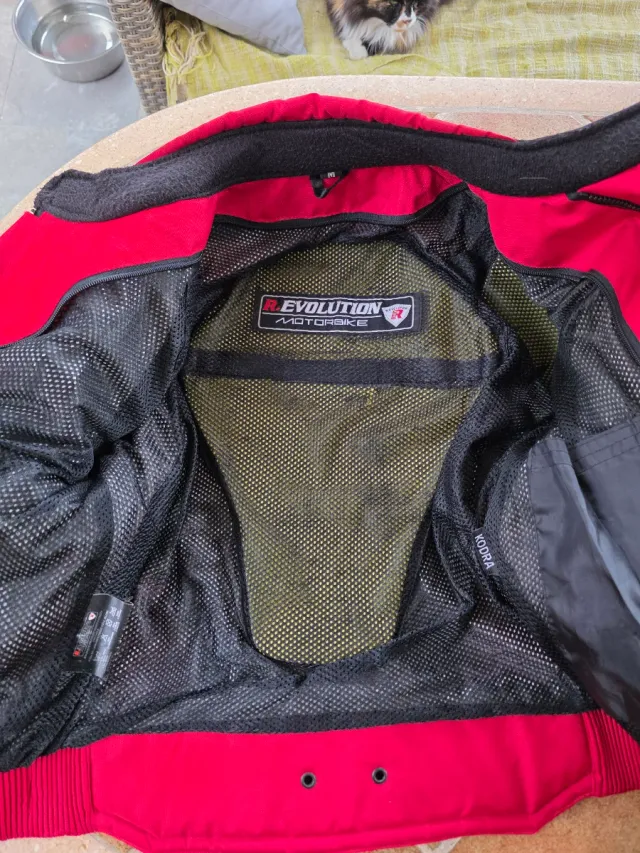 Chaqueta Moto Cordura Talla M con Protecciones