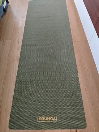 Esterilla de yoga verde