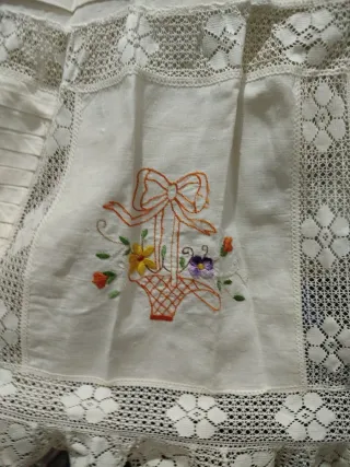 Enaguas fallera blancas con bordado