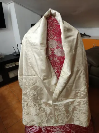 Pañolón Fallera Beige..