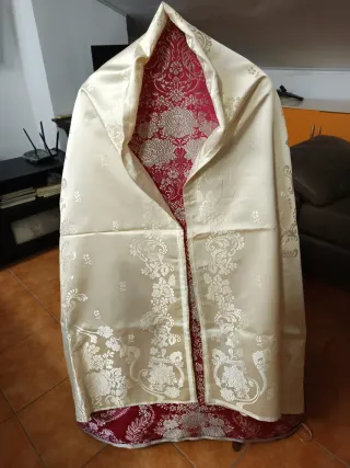 Pañolón Fallera Beige..