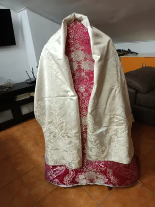 Pañolón Fallera Beige..