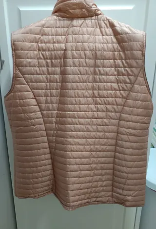 Bonito chaleco acolchado mujer Rosa Talla XL