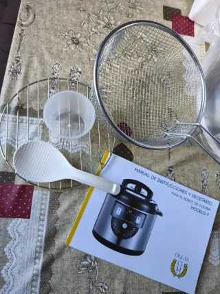 Olla GM Modelo F Cabezal Horno, Bolsa y 2 Cubetas