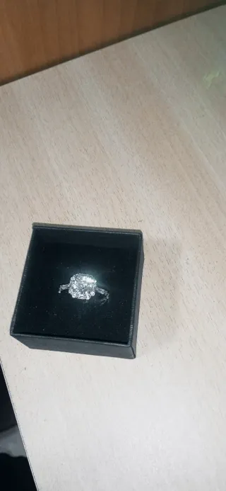 Anillo Plata con Circonitas