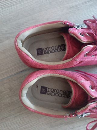 Zapatillas Coronel Tapioca rosas talla 39