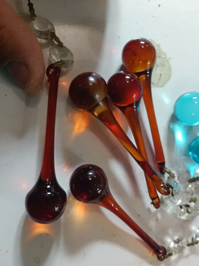 Lacrime di cristallo al miele di Murano