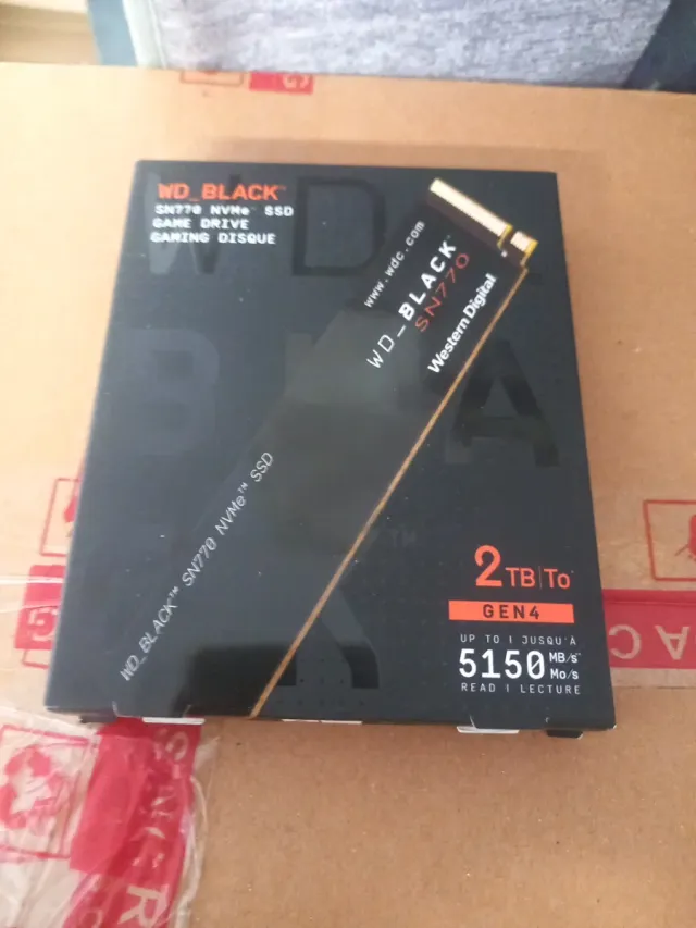 WD_BLACK SN770 SSD 2TB NVMe Gen4