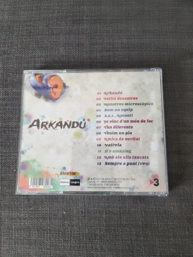 CD musica ARKANDÚ Club Super 3