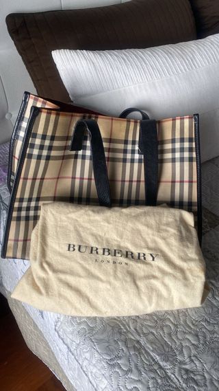 Borsa Burberry London Vintage Beige
