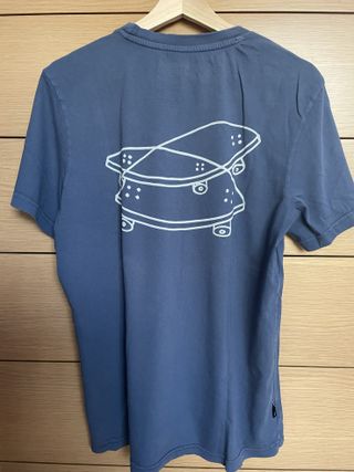 Camiseta Element Hombre Azul Talla S