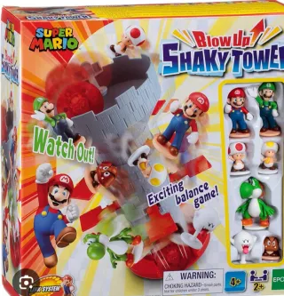 Super Mario Blow Up! Shaky Tower Juego