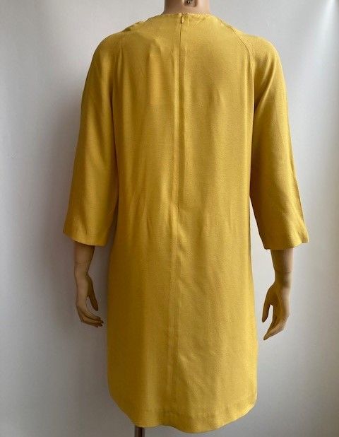 Vestido Mostaza Mango Talla S