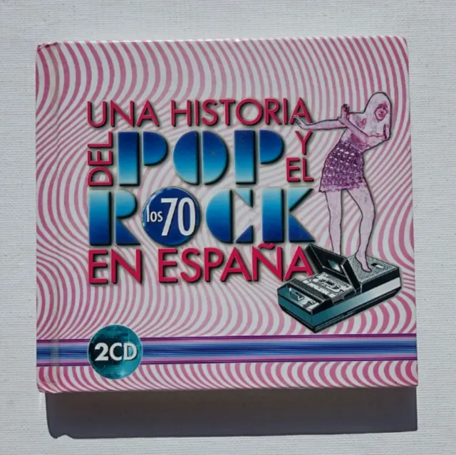 Historia Pop y Rock 70 España 2CD + Libro