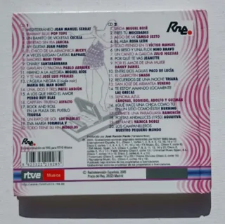 Historia Pop y Rock 70 España 2CD + Libro