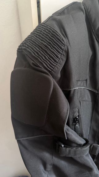 Chaqueta de moto negra GEARX