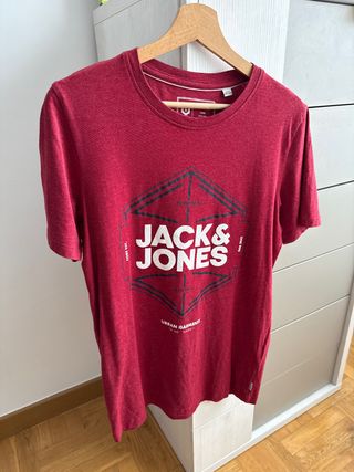 Camiseta Jack & Jones Roja