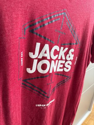 Camiseta Jack & Jones Roja