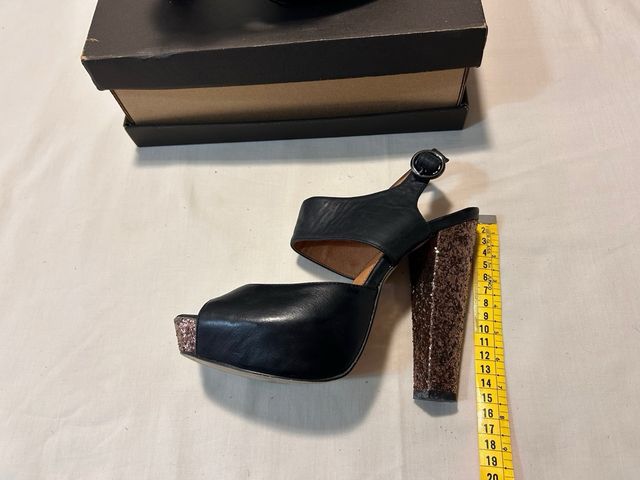 Sandalias Mujer Cristian Lay Plataforma Glitter