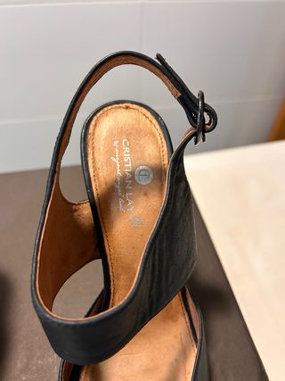 Sandalias Mujer Cristian Lay Plataforma Glitter