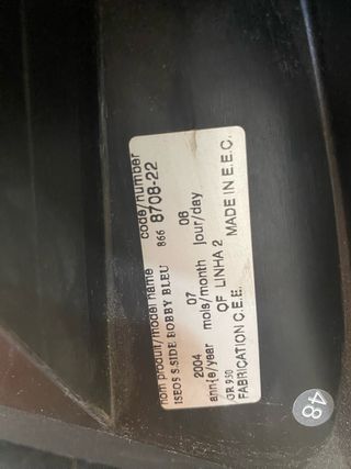 Silla de coche bebé Grupo 1