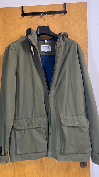 Chaqueta Pull&Bear Daily Standards Verde Talla XL