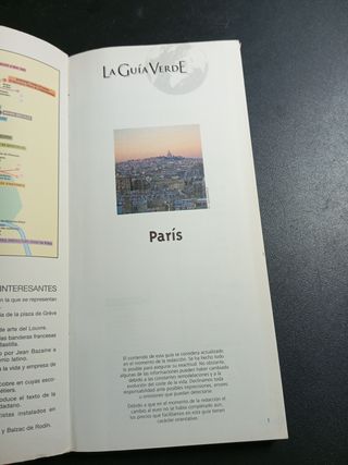 Michelin LA GUIA VERDE Paris, 3e