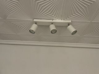 Plafón de techo 3 focos blanco