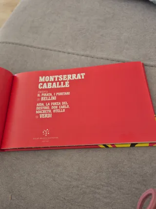 Libro CD Montserrat Caballé Ópera