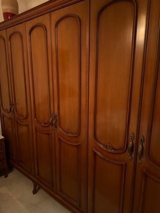 Ropero de madera 6 puertas