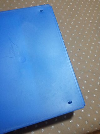 Zapatero Organizador Azul Plástico