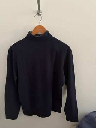 Sudadera Polo Ralph Lauren azul media cremallera